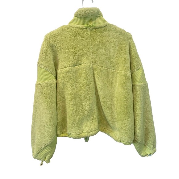 Free People Movement Nantucket Fleece Fullzip Jacket Celery Juice Sz XS - Picture 8 of 8